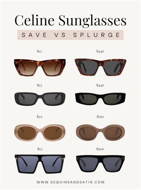 best celine dupe sunglasses|celine sunglasses dupe women.